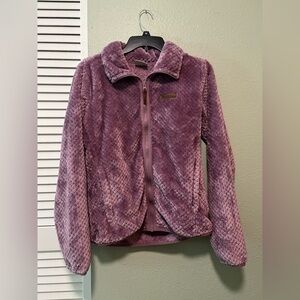 Columbia Women's Plush Purple Teddy Jacket